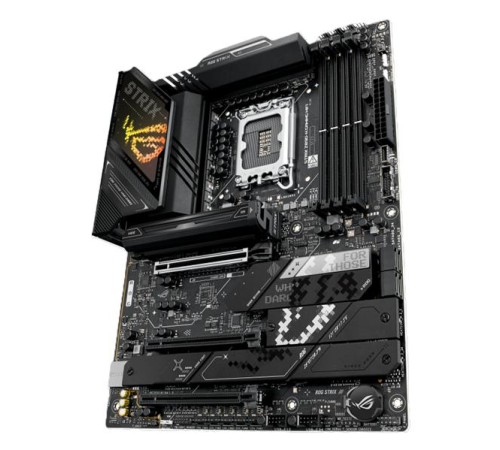 Материнская плата ASUS ROG STRIX Z890-H GAMING WIFI, LGA1851, Z890, 4*DDR5, 4*SATA, 5*M.2, 8*USB 3.2, 2*Type-C, 3*PCIx16, HDMI+DP, ATX; 90MB1K20-M0EAY0