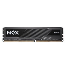 Оперативная память Apacer  DDR4  32GB  3200MHz DIMM NOX Black Gaming Memory (PC4-25600) CL16 1.35V Intel XMP 2.0, Heat Sink (Retail) 2048*8  3 years (AH4U32G32C282MBAA-1)