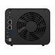 Система хранения данных TerraMaster F4-424 Max tower NAS 10C 4,4Ghz/8Gb(upto 64Gb)/TRAID Plus,JBOD,RAID0,1,10,5,6/up to 4 HS SATA(3,5' or 2,5')/2xM.2 2280 NVMe/2xUSB3.2 1xUSB Type-C/HDMI/2x10GbE RJ-45/iSCSI/1xPS/1YW