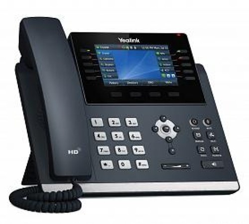 Проводной телефон SIP YEALINK SIP-T46U, 16 аккаунтов, цветной экран 4.3" LCD-экран 480х272, 2 порта USB, BLF, PoE, GigE, без БП, шт Проводной телефон SIP YEALINK SIP-T46U, 16 аккаунтов, цветной экран 4.3" LCD-экран 480х272, 2 порта USB, BLF, PoE, GigE, без БП, шт