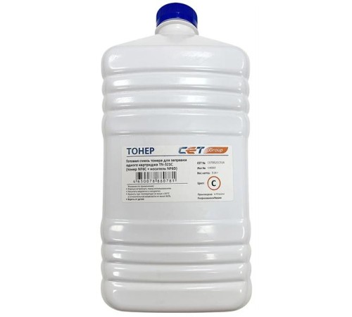 -/ Тонер NF6C + носитель NF6D TN-321C для KONICA MINOLTA Bizhub C224/284/364 (CET) Cyan, 514г/бут