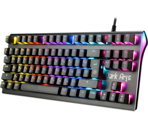 Defender Механическая клавиатура Dark Arts GK-375 RU,Rainbow,87 клавиш Defender Механическая клавиатура Dark Arts GK-375 RU,Rainbow,87 клавиш