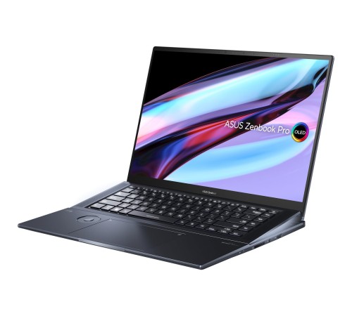 Ноутбук/ ASUS UX7602VI-ME097X Touch 16"(3840x2400 OLED)/Touch/Intel Core i9 13900H(2.6Ghz)/32768Mb/1024PCISSDGb/noDVD/Ext:nVidia GeForce RTX4070(8192Mb)/Cam/BT/WiFi/96WHr/war 1y/2.4kg/Tech Black/Win11Pro + NumberPad; +стилус +кабель USB-A--RJ45; +рюк Ноутбук/ ASUS UX7602VI-ME097X Touch 16"(3840x2400 OLED)/Touch/Intel Core i9 13900H(2.6Ghz)/32768Mb/1024PCISSDGb/noDVD/Ext:nVidia GeForce RTX4070(8192Mb)/Cam/BT/WiFi/96WHr/war 1y/2.4kg/Tech Black/Win11Pro + NumberPad; +стилус +кабель USB-A--RJ45; +рюк