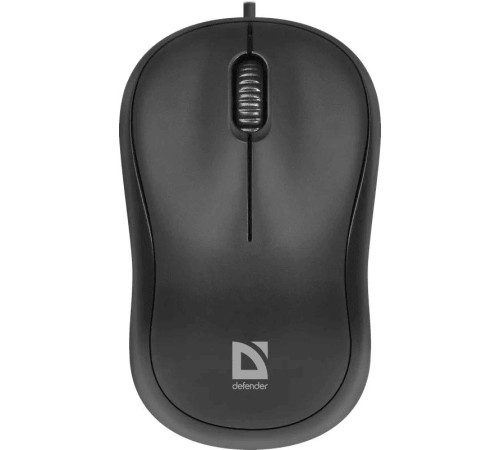 Проводная оптическая мышь Defender 52759 Patch MS-759 черный,3 кнопки,1000 dpi