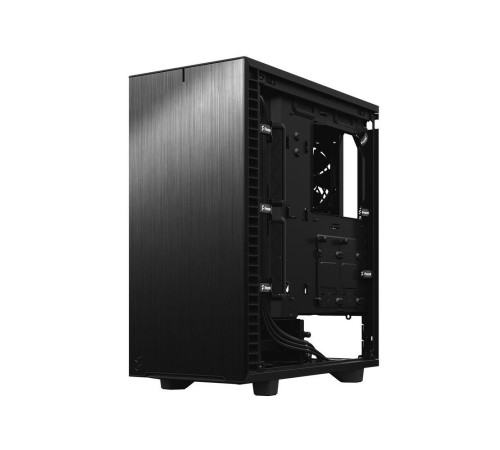 Корпус ПК без блока питания/ Case Fractal Design Define 7 Compact TG Light Tint, Midi-Tower, 1x120mm + 1x140mm, 2xUSB-A 2.0 + 2xUSB-A 3.2 + 1xUSB 3.2 Type-C ATX, mATX, mITX Black