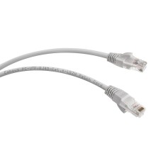 Патч-корд U/UTP, категория 6, 2xRJ45/8p8c, 3м Cabeus PC-UTP-RJ45-Cat.6-3m-LSZH Патч-корд U/UTP, категория 6, 2xRJ45/8p8c, неэкранированный, серый, LSZH, 3м