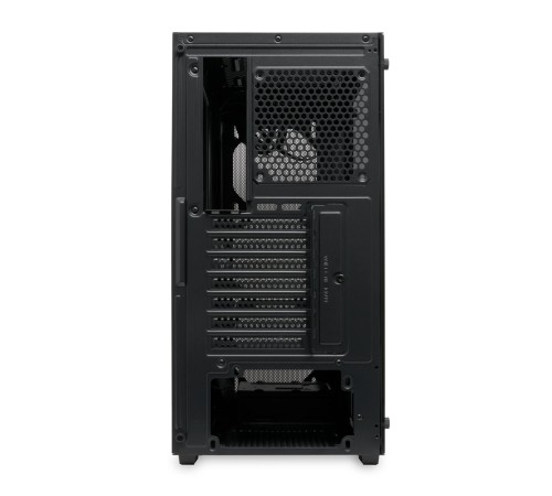 Корпус без блока питания/ Case HSPD M730, Mesh Mid Tower, Black, TG, 0.4 SPCC, no fans, E-ATX, ATX, mATX, mITX, 155/280/175-200mm, 2x2.5", 2x3.5", 7xPCI, 1xUSB-A 3.0, 2xUSB-A 1.0, 335x193x445mm