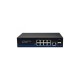 Управляемый L2 PoE коммутатор Gigabit Ethernet/ Управляемый L2 PoE коммутатор Gigabit Ethernet на 8 RJ45 PoE + 2 x GE SFP порта. Порты: 8 x GE (10/100/1000 Base-T) с поддержкой PoE (IEEE 802.3af/at), 2 x GE SFP (1000 Base-X). Соответствует стандартам PoE