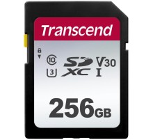 Карта памяти/ Transcend 256GB SDXC Class 10 UHS-I U3 R95, W45MB/s