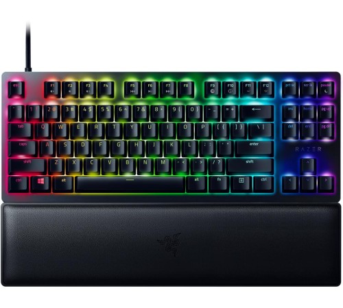 Игровая клавиатура Razer Huntsman V2 Tenkeyless (Red Switch) - Russian Layout/ Razer Huntsman V2 Tenkeyless (Red Switch) Gaming keyboard  - Russian Layout