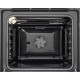 Встраиваемый духовой шкаф BRANDT 592x592x608 mm, 73 L, 10 cooking functions, hydrolysis cleaning, steaming, color: black
