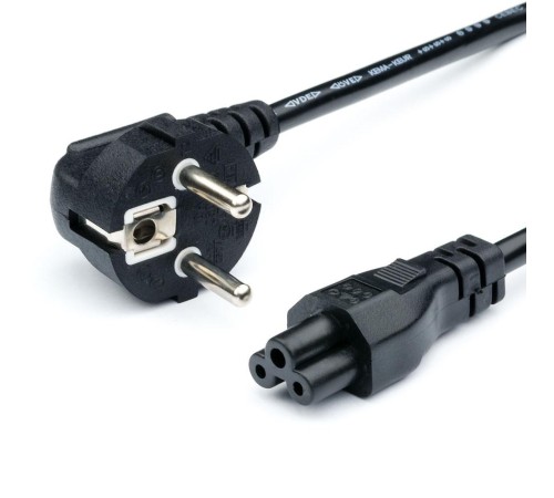 Кабель питания/ Кабель питания GoPower евровилка CEE 7/7-IEC 320 C5 1.8м ПВХ 0.75мм черный (1/10/160) Кабель питания/ Кабель питания GoPower евровилка CEE 7/7-IEC 320 C5 1.8м ПВХ 0.75мм черный (1/10/160)