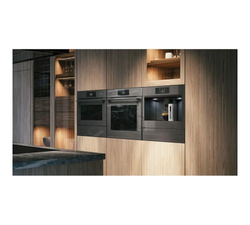 Встраиваемая кофемашина ASKO/ Встраиваемая кофемашина ASKO, Арт. 740608 ; серия Elements, автоматическая, встраиваемая, 45.6 х 59.7 х 47, сенсорное управление, цифровой дисплей, объем отсека для воды 2.5 л., цвет серый