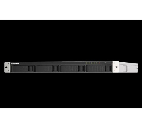 Сетевое хранилище без дисков/ SMB QNAP TS-453DU-4G NAS 4 HDD trays, rackmount 1U, 1 PSU. 4-core Intel Celeron J4125 2.0 GHz (up to 2.7 GHz), 4 GB RAM (1 x 4 GB) up to 8 GB (2 x 4GB), 2.5 Gigabit Ethernet x 2, 4xUSB, 1xHDMI . W/o rail kit RAIL-B02 Сетевое хранилище без дисков/ SMB QNAP TS-453DU-4G NAS 4 HDD trays, rackmount 1U, 1 PSU. 4-core Intel Celeron J4125 2.0 GHz (up to 2.7 GHz), 4 GB RAM (1 x 4 GB) up to 8 GB (2 x 4GB), 2.5 Gigabit Ethernet x 2, 4xUSB, 1xHDMI . W/o rail kit RAIL-B02