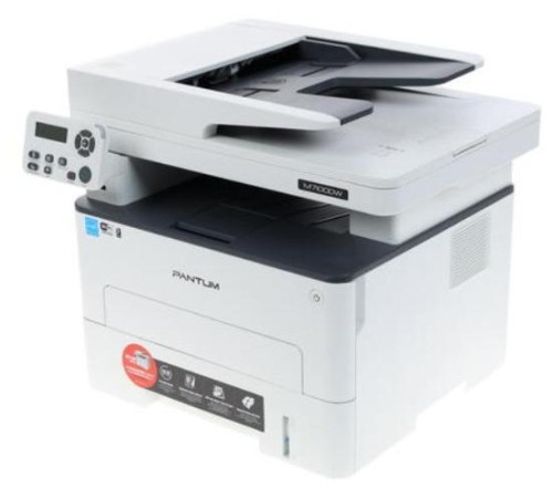Лазерное многофункциональное устройство Pantum M7100DW, P/C/S, Mono laser, А4, 33 ppm (max 60000 p/mon), 525 MHz, 1200x1200 dpi, 256 MB RAM, PCL/PS, Duplex, ADF50, paper tray 250 pages, USB, LAN, WiFi, s (мокрые и помятые коробки, плесень)