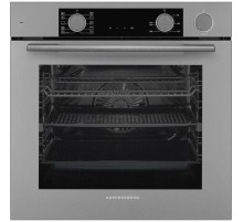 Электрический духовой шкаф Kuppersberg/ 60 см, 80 л, High-Tech, 10 режимов, ПАР, Soft Close, телескопические направляющие, серый