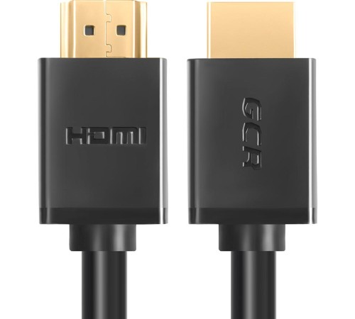 GCR Кабель 5.0m HDMI версия 1.4, черный, OD7.3mm, 30/30 AWG, позолоченные контакты, Ethernet 10.2 Гбит/с, 3D, 4K, GCR-HM410-5.0m, экран