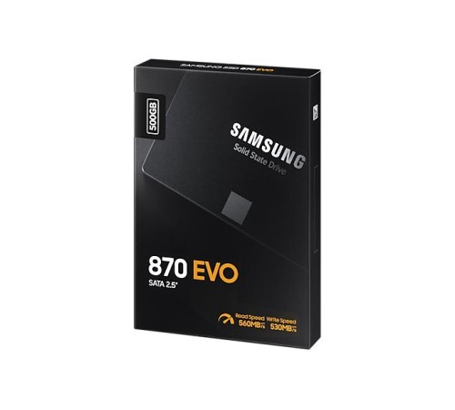 Твердотельный накопитель Samsung MZ-77E500BW 870 EVO 500GB, 2.5", SATA3, 6.8mm (Вскрытая упаковка) Твердотельный накопитель Samsung MZ-77E500BW 870 EVO 500GB, 2.5", SATA3, 6.8mm (Вскрытая упаковка)
