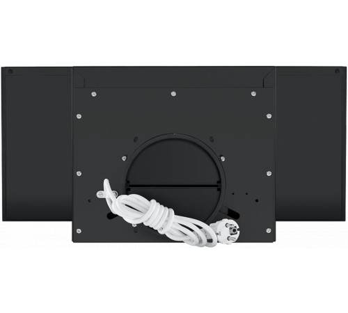 ВЫТЯЖКА MAUNFELD FANTASY LIGHT 60 Black/ ширина 600 мм, полновстраиваемая, сенсорное управление, 3 скорости, 800 м3/ч, 40 дБ, светодиодное LED освещение, опция: угольный фильтр CF190C, черный цвет