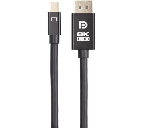 Кабель/ Кабель 1.4V Mini DisplayPort M <--> Display Port M 1,8м  4K@120HZ 8K@60HZ Telecom (TA683M-1.8M)