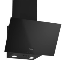 Вытяжка BOSCH Наклонная, 360 м3/ч, 60см, цвет: черный , Push buttons