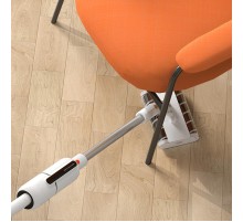 Беспроводной вертикальный пылесос deerma Wireless Vacuum Cleaner VC55 White, 130W, Number of Modes: 2, Dust Tank Volume: 0.3L, Noise Level: 78dB, Battery Capacity: 2500mAh, Working Time: 20min, Charging Time: 3h (Вскрытая упаковка)