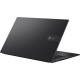 Ноутбук/ ASUS K3704VA-AU102 17.3"(1920x1080 (матовый) IPS)/Intel Core i9 13900H(2.6Ghz)/16384Mb/1024PCISSDGb/noDVD/Int:Intel Iris Xe Graphics/Cam/BT/WiFi/50WHr/war 1y/2.1kg/Indie Black/noOS