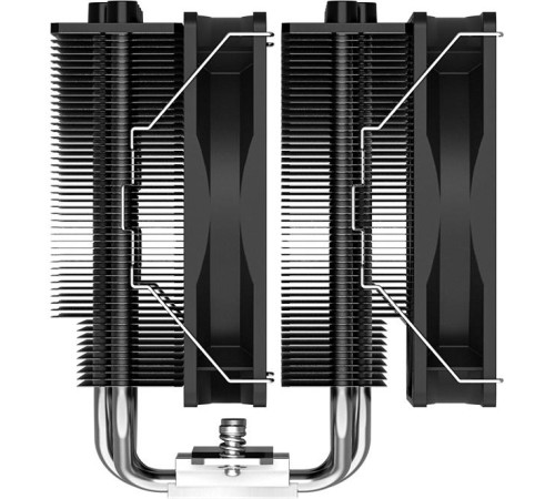 Кулер для процессора/ CPU Cooler ID-COOLING SE-55 ARGB (250W, 4-pin PWM, 153mm, Al/Cu, 6x6mm, ARGB, 2x120mm, 68.2CFM, 35.2dBA, 1500RPM, S: 1700/1200/115X, AM5/AM4, Black) Кулер для процессора/ CPU Cooler ID-COOLING SE-55 ARGB (250W, 4-pin PWM, 153mm, Al/Cu, 6x6mm, ARGB, 2x120mm, 68.2CFM, 35.2dBA, 1500RPM, S: 1700/1200/115X, AM5/AM4, Black)