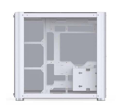 Корпус без блока питания/ Case JONSBO TK-2, Midi-Tower, TG, no fans, 1xUSB-A 3.2 + 1xUSB-C 3.2, ATX, mATX, mITX White