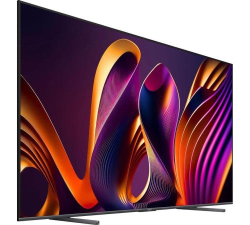 Телевизор ЖК 100'' Hisense/ 100", QLED, Local Dimming, Ultra HD, Smart TV (ОС VIDAA U7.6), Wi-Fi, DVB-T2/T/C/S2/S, 144Hz Game Mode PRO, FreeSync Premium, HDR10+, 2.1ch 2х15W+20W, CI+(1.4), 4хHDMI, 2хUSB, Dark grey