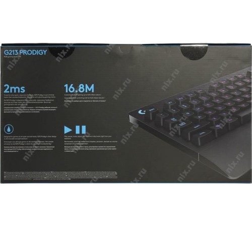 Клавиатура/ Logitech Gaming Keyboard G213 Prodigy