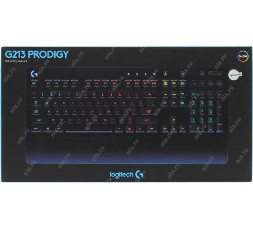 Клавиатура/ Logitech Gaming Keyboard G213 Prodigy