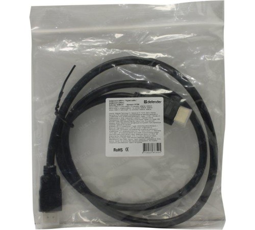 Defender Цифровой кабель HDMI-03 HDMI M-M, ver 1.4, 1.0 м
