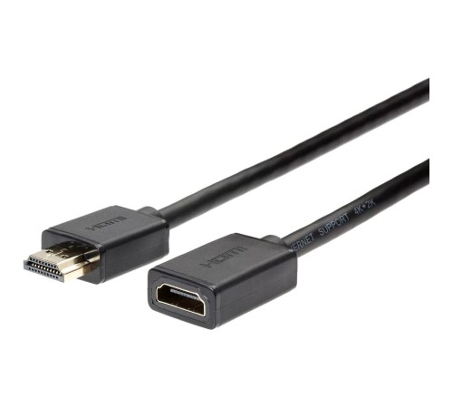 Кабель/ Кабель удлинительный  HDMI-19M---HDMI-19F ver 2.0, 3m, Telecom <TCG-235MF-3M>