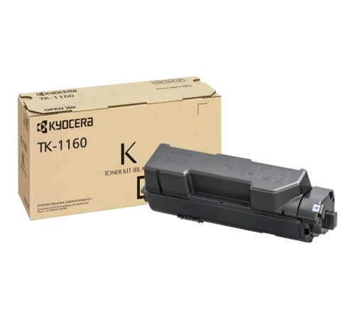 тонер-картридж Kyocera TK-1160/ Toner Cartridge Kyocera TK-1160 7200 pages for P2040dn/P2040dw