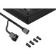 Кулер для корпуса/ Case Cooler ID-COOLING AS-120-K (120x120x25mm, 4-pin PWM, 58CFM, 27.2dBA, 2000RPM, Black)