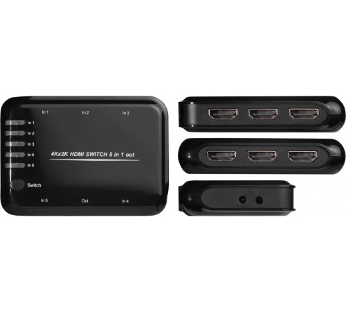 Greenconnect Переключатель HDMI 5 к 1 серия Greenline Greenconnect Переключатель HDMI 5 к 1 серия Greenline
