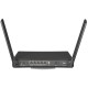 Точка доступа MikroTik hAP ac3 with 4-core 716 MHz CPU, 256MB RAM, 5 x Gigabit LAN (PoE-out on port#5), two wireless interfaces (built-in 2.4Ghz 802.11b/g/n two chain, built-in 5Ghz 802.11ac two chain), 3dBi 2.4GHz