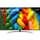 Телевизор ЖК 86'' LG/ 86", Ultra HD, Nano Color, Smart TV, WebOS, Wi-Fi, DVB-T2/C/S2, MR, 60Hz Native, 2.0ch (20W), 2 HDMI, 2 USB, 1 Pole, Charcoal Black, 2025