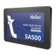 SSD накопитель Netac SSD SA500 256GB 2.5 SATAIII 3D NAND, R/W up to 520/450MB/s, TBW 120TB, 3y wty