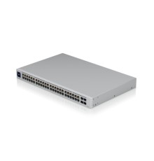 Коммутатор/ 48-port, Layer 2 PoE switch with a silent, fanless cooling system.195W total PoE availability