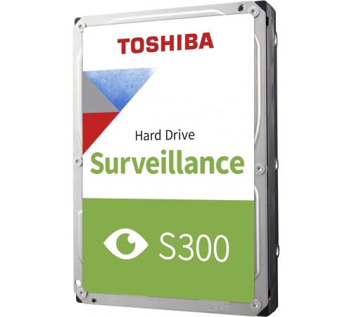 Жесткий диск/ HDD Toshiba SATA3 1Tb Surveillance S300 (CMR)  5700  64Mb 1 year warranty