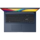 Ноутбук/ ASUS X1704VA-AU694 17.3"(1920x1080 (матовый) IPS)/Intel Core i3 1315U(1.2Ghz)/16384Mb/256PCISSDGb/noDVD/Int:Intel UHD Graphics/Cam/BT/WiFi/50WHr/war 1y/2.1kg/Quiet Blue/DOS