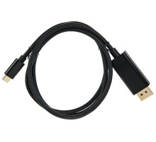 Кабель-адаптер/ Кабель-адаптер USB 3.1 Type-Cm --> DP(m) 3840x2160@60Hz, 1m VCOM <CU422C-1M>