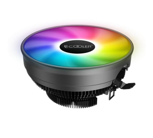 Кулер для процессора PCCooler E126M PRO S775/115X/AM2/2+/AM3/3+/AM4/FM1/FM2/2+ (48 шт/кор, TDP 92W, вентилятор 120мм с PWM, FIXED COLOR FAN, 1000-1800RPM, 29.8dBa) Retail Color Box