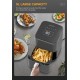Аэрогриль LEACCO AF010 Air Fryer Black