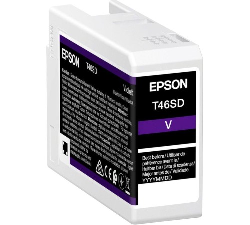 Картридж/ Singlepack Violet T46SD UltraChromePro10 ink 25ml
