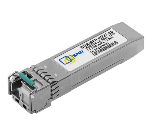Модуль/ Модуль SFP+ WDM, дальность до 20км (12dB), 1330нм Модуль/ Модуль SFP+ WDM, дальность до 20км (12dB), 1330нм