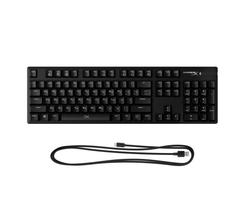 Клавиатура игровая/ HyperX Alloy Origins Full Red (HX-KB6RDX-US) (RUS)