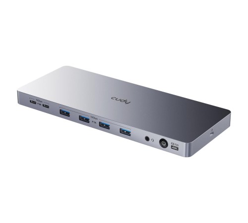 Станция докирования/ 13-IN-1 10Gbps USB-C Dual 4K Docking Station   150W PSU